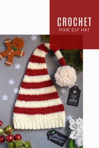 FREE Pixie Elf Hat Crochet Pattern and Tutorial