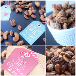 Make DELICIOUS Cinnamon Candied Nuts - FREE Printable Tags