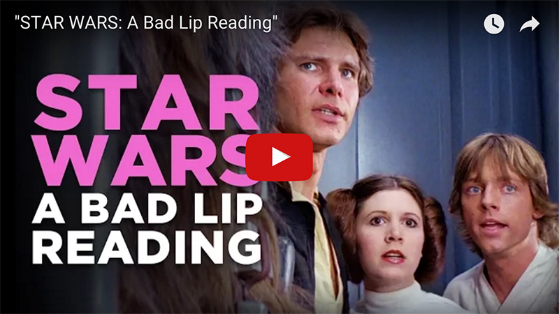 Bad Lip Reading Star Wars Bad Lip Reading Star Wars