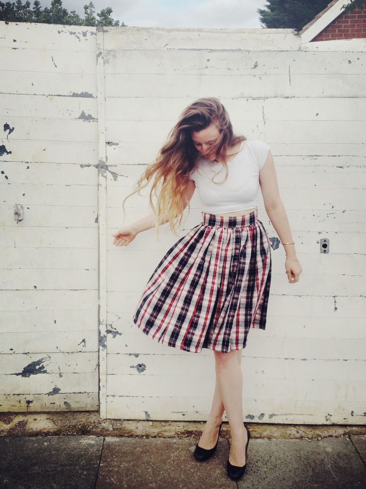 DIY Gathered Skirt Tutorial