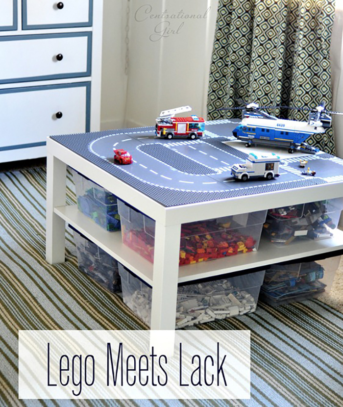 Pinterest in 2023  Kids room organization, Lego table, Lego activities