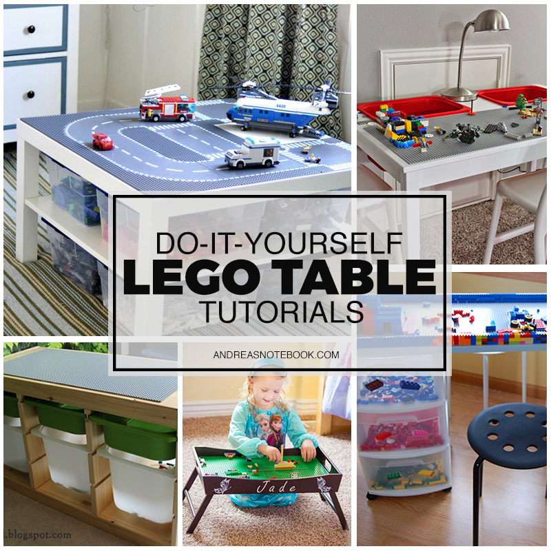 DIY Kids Lego Table