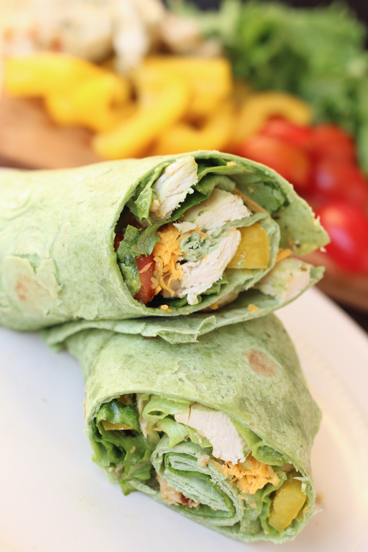 Pesto Chicken Wrap 