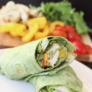 Pesto Chicken Wrap