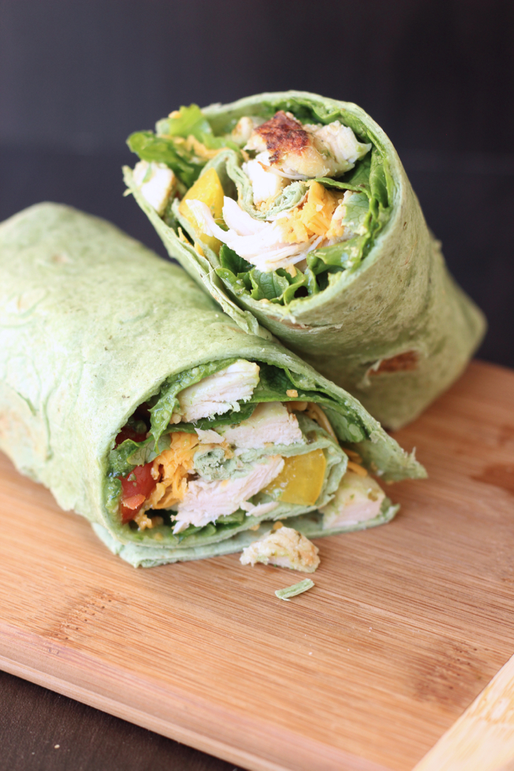 Pesto Chicken Wrap 