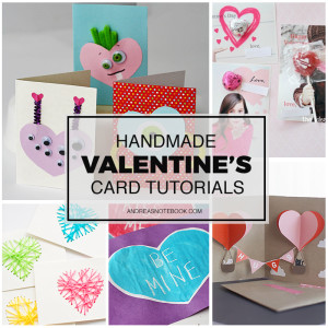 homemade Valentine's Day card tutorials
