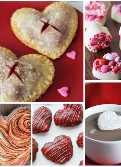 heart shaped Valentine recipes