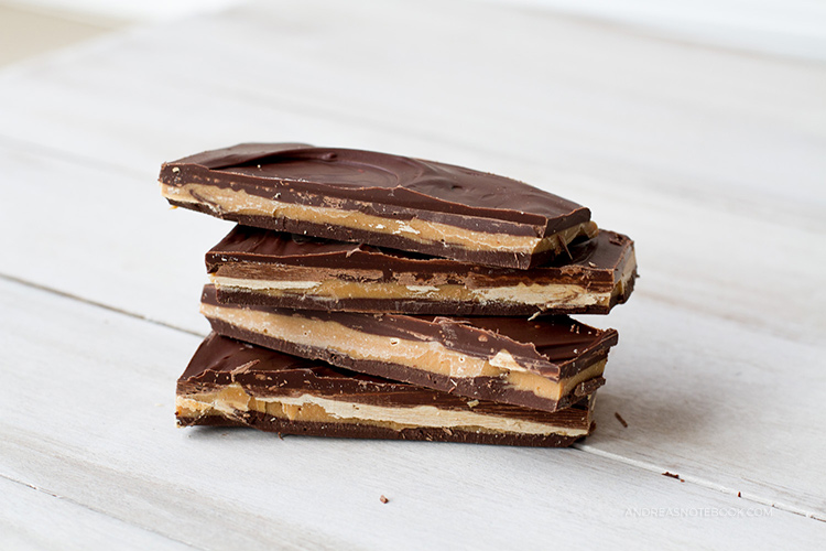 homemade peanut butter bark recipe