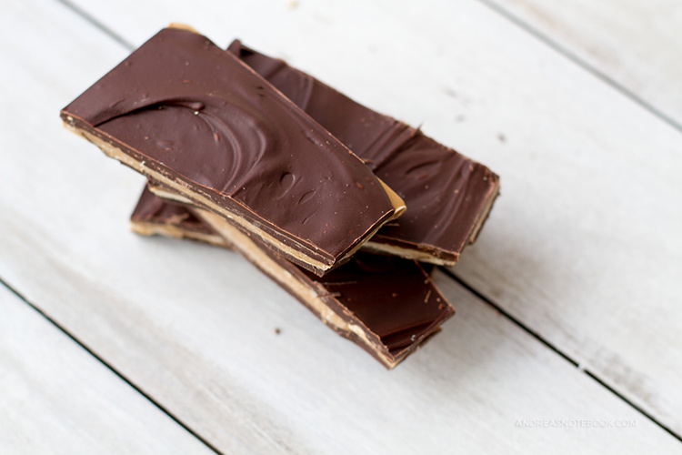 homemade peanut butter bark recipe