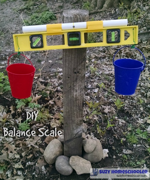DIY balance scale