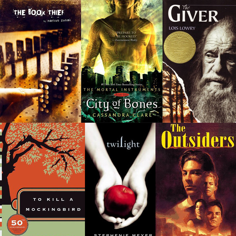100 Young Adult Books to read