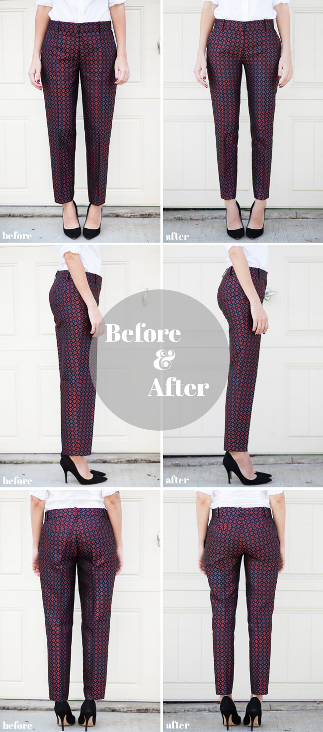 amazing pants refashion