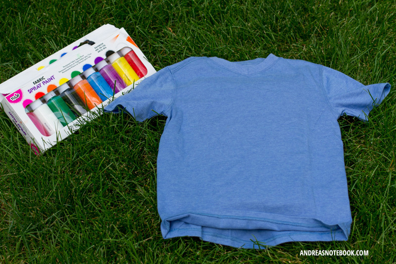 Splatter Paint Shirt Tutorial