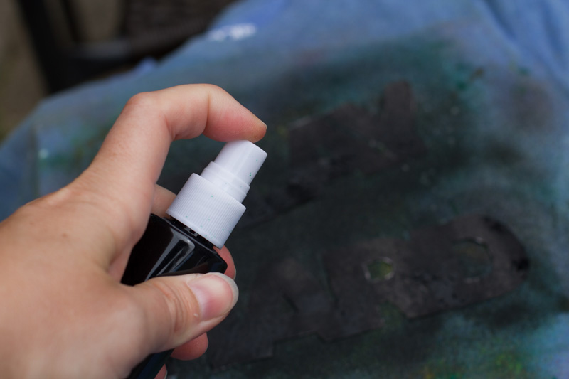 Splatter paint shirt tutorial 