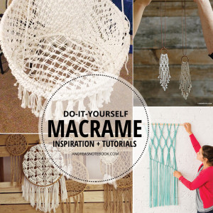 Awesome macrame tutorials and inspiration