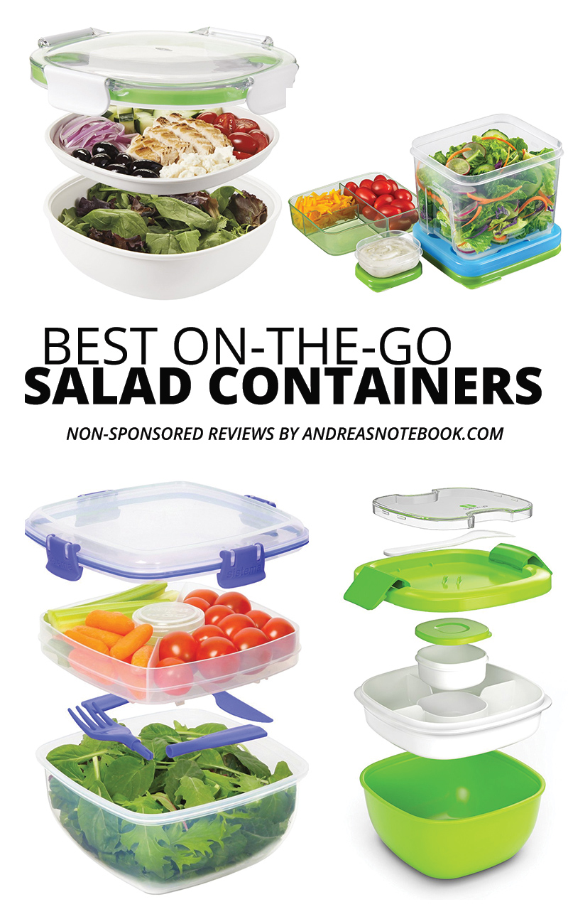 salad lunch container reviews - take salad on the go