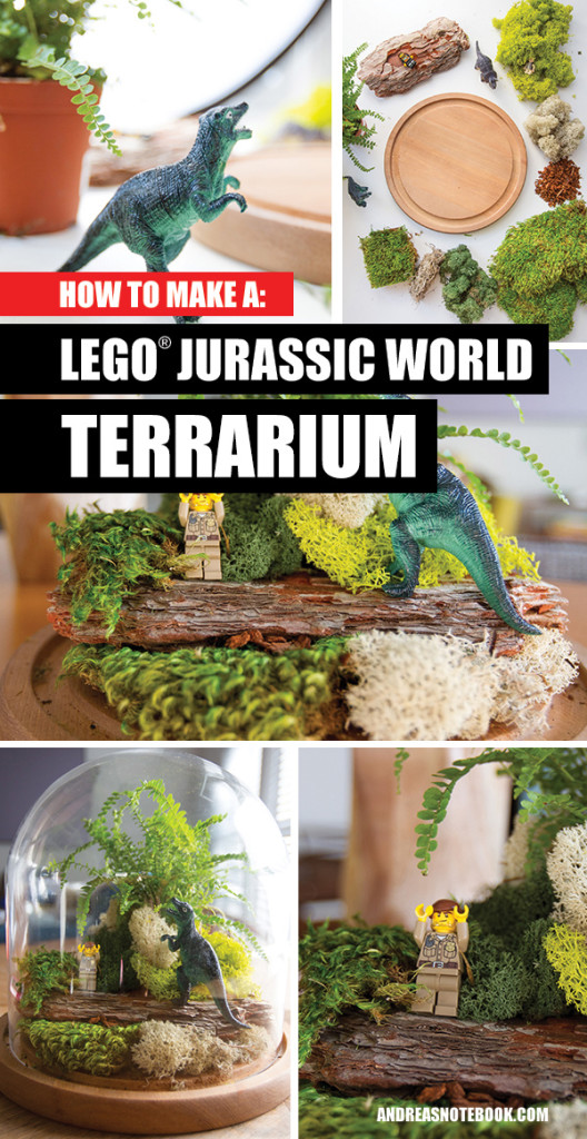 How to Make a LEGO Jurassic World Terrarium