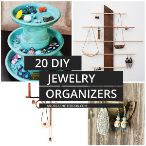 20 DIY Jewelry Organizers