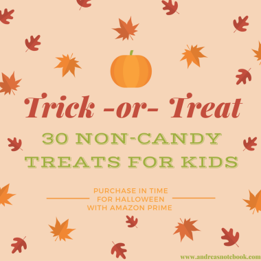 30 non-candy treats for kids!