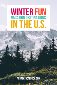 winter vacation destinations in the U.S.