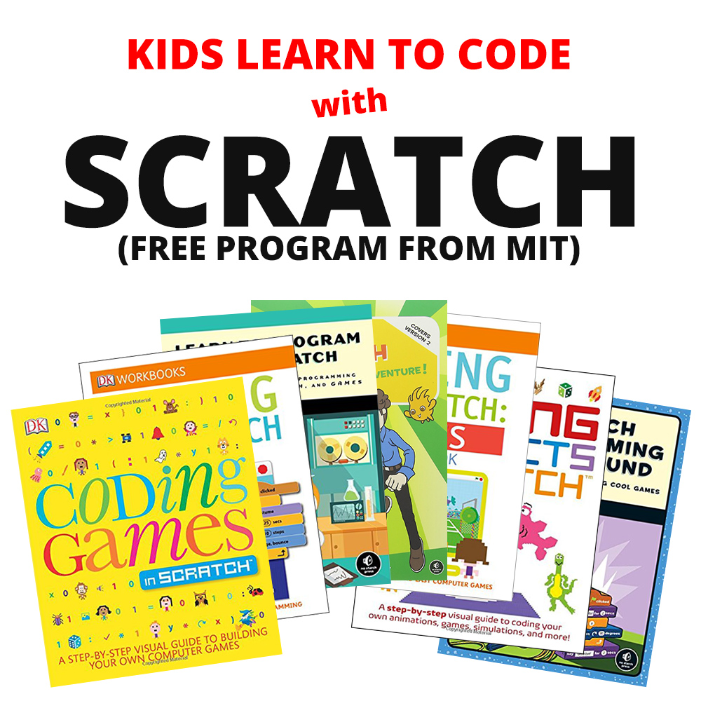 Kids Learn To Code with SCRATCH - great resources to help kids learn to code