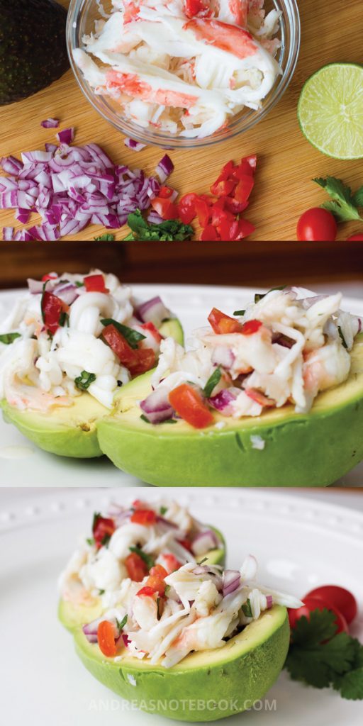 Crab Stuffed Avocado Recipe