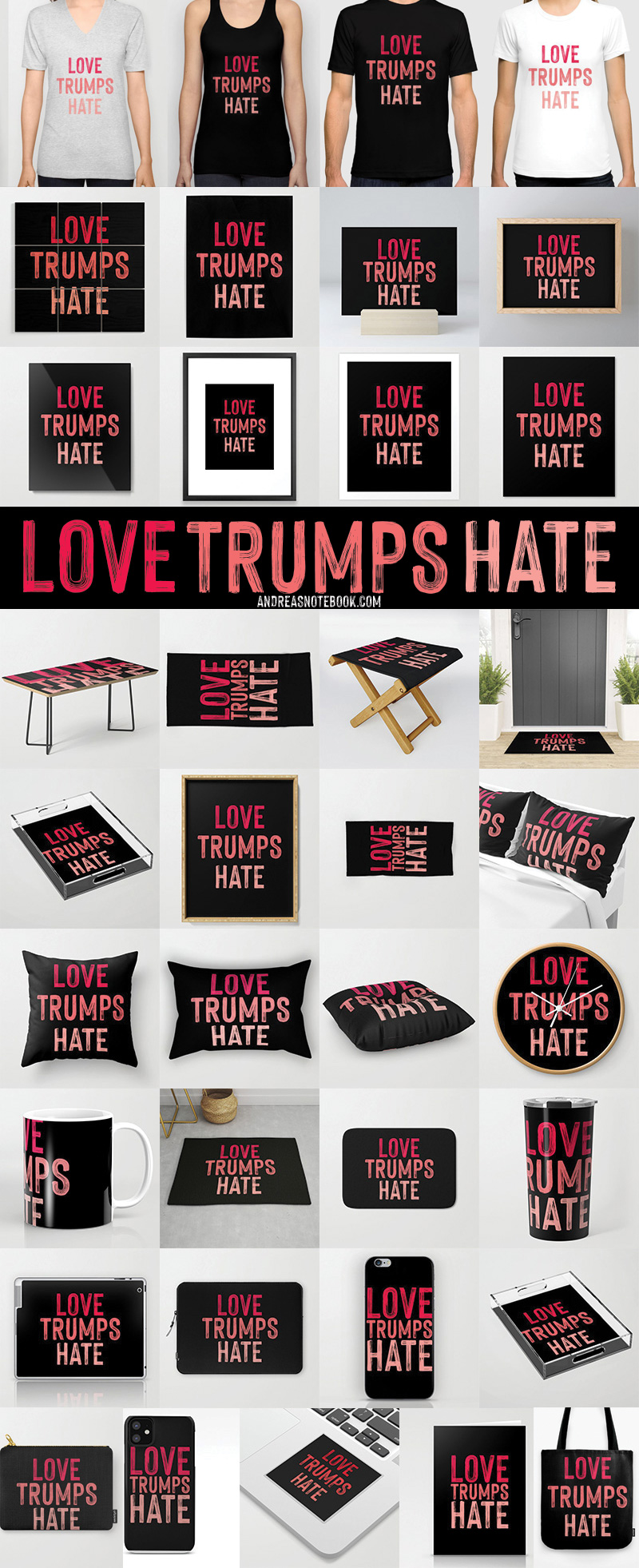 LOVE TRUMPS HATE