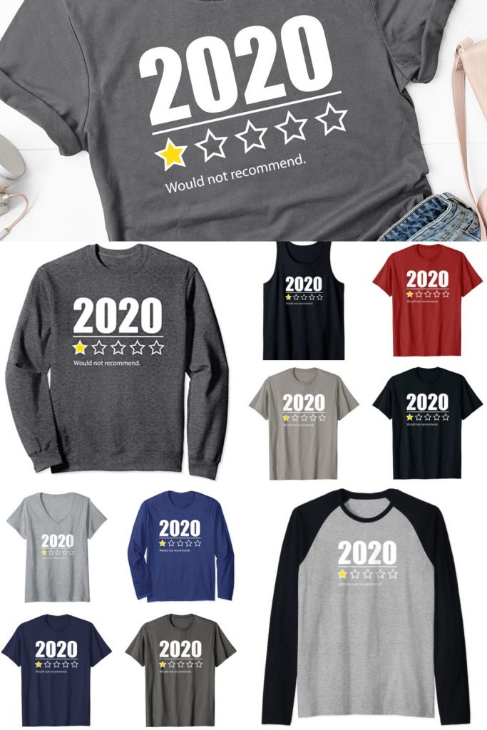 2020 Would Not Recommend One Star T-Shirt