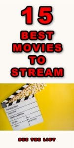 15 Must Watch Movies! white yellow popcorn movie