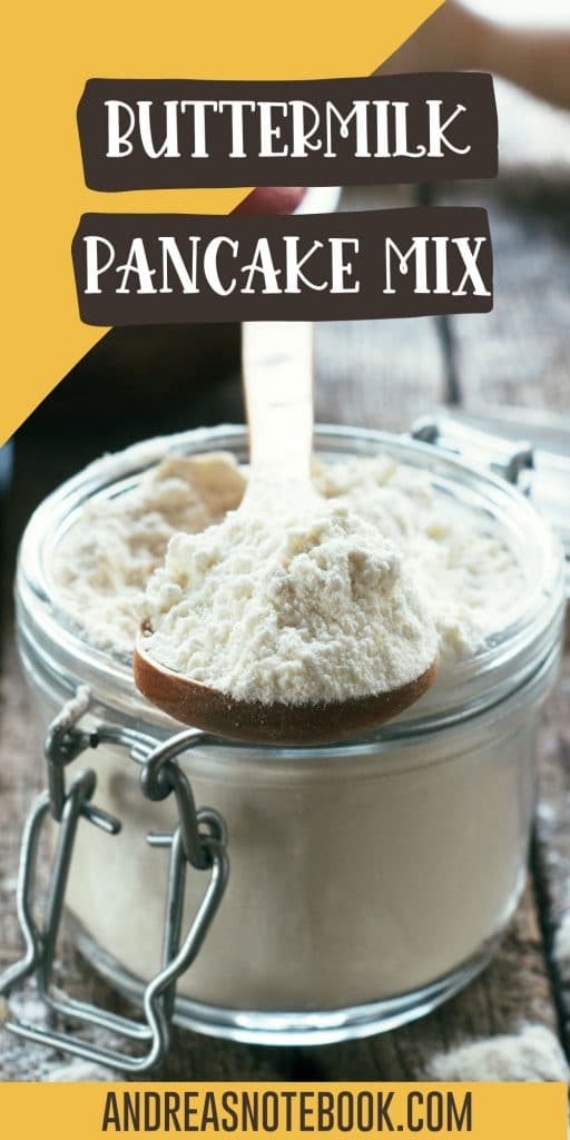 buttermilk pancake mix in jar 2