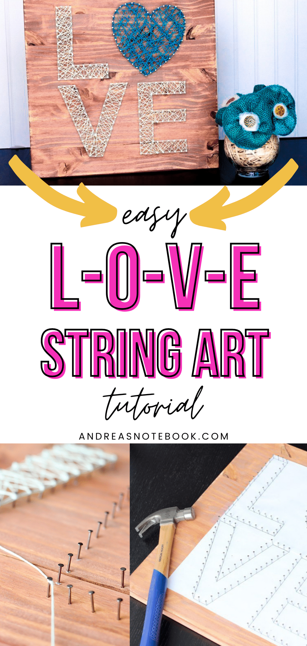 Sloth String art - Create your own beautiful wall. Get crafty • Happythought