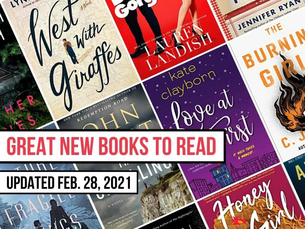 book covers of newly released books to read updated Feb 28, 2021