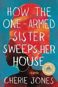 book cover of how the one-armed sister sweeps her house