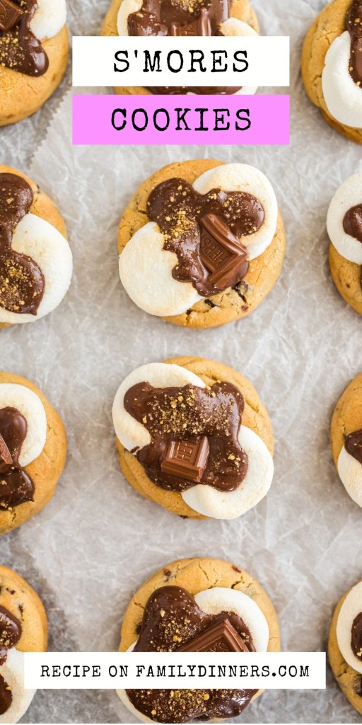 s'mores cookies.