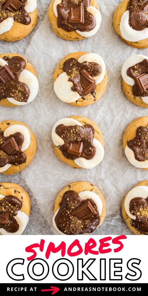 s'mores cookies.