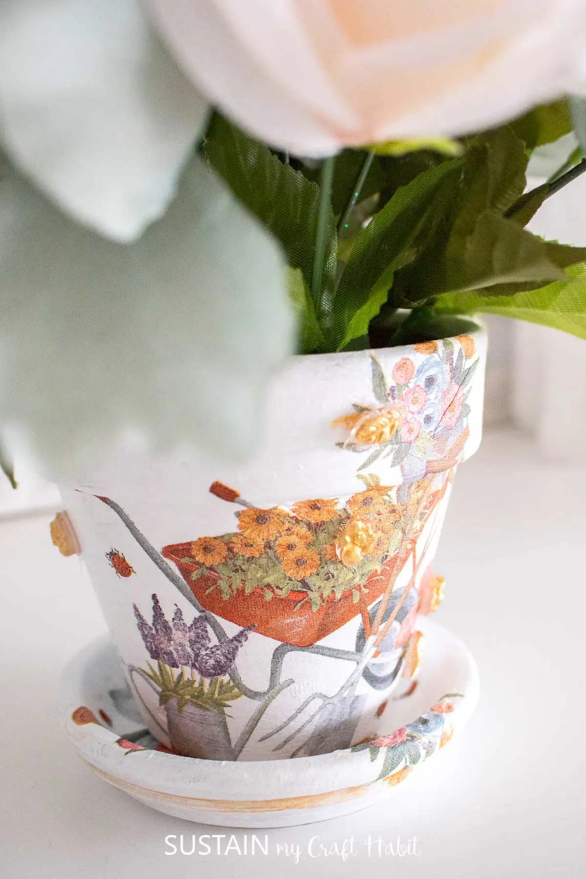 Easy Painted Flower Pot Design Ideas - The DIY Nuts