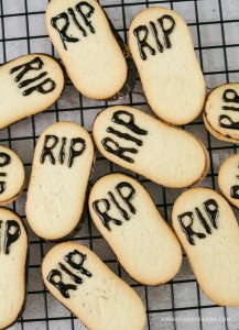 RIP Milano cookies on a baking rack.
