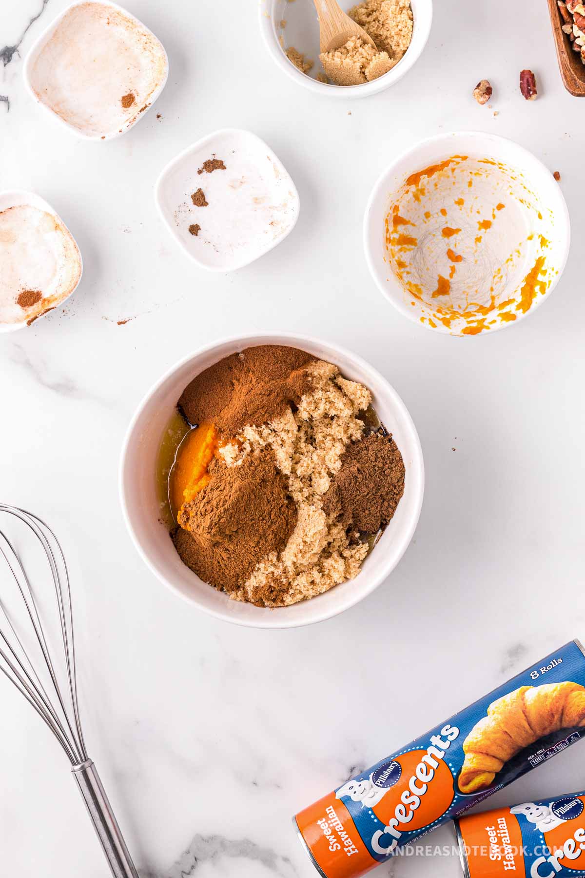 Spices in a bowl.