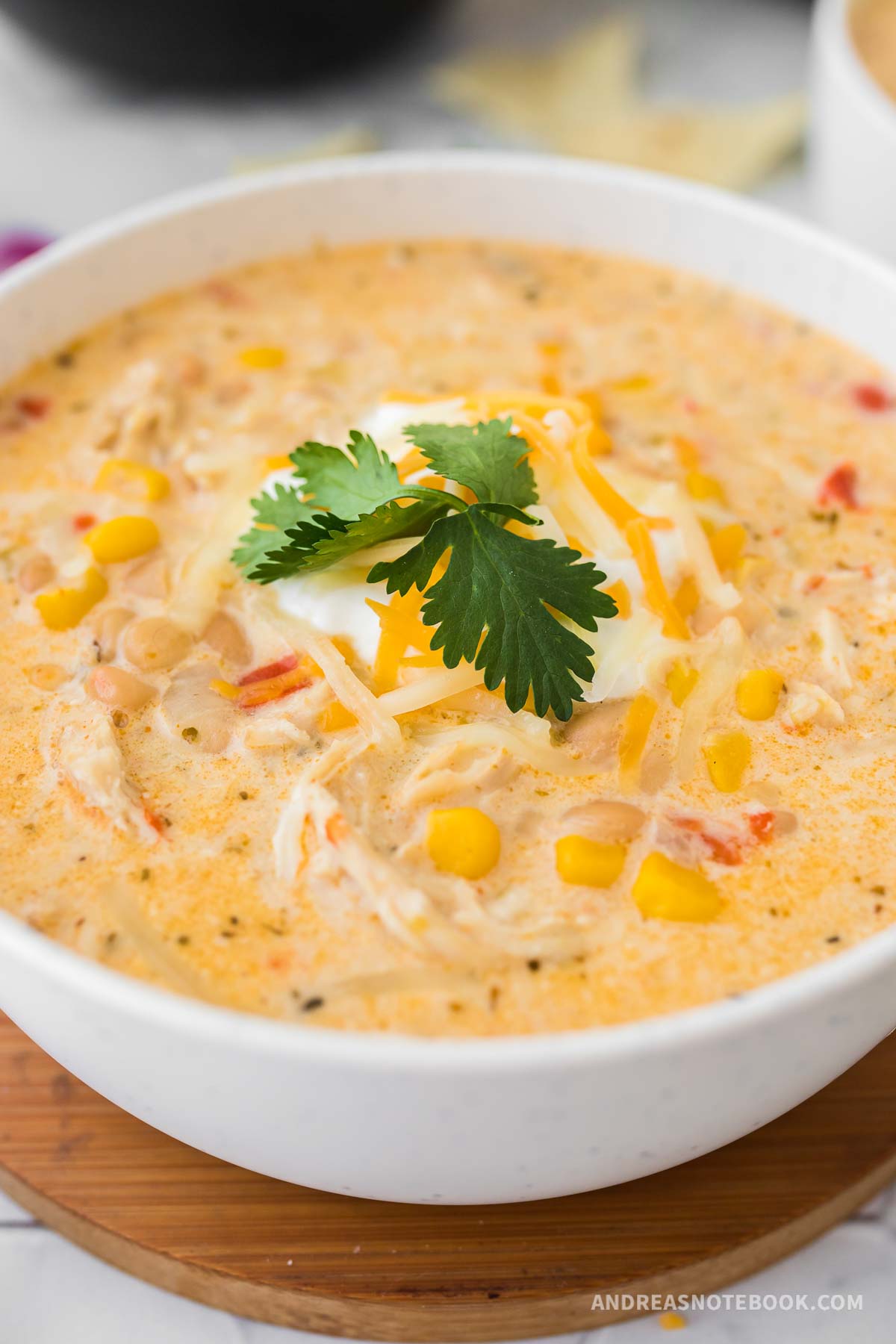 Instant Pot White Chicken Chili Recipe - The Recipe Rebel