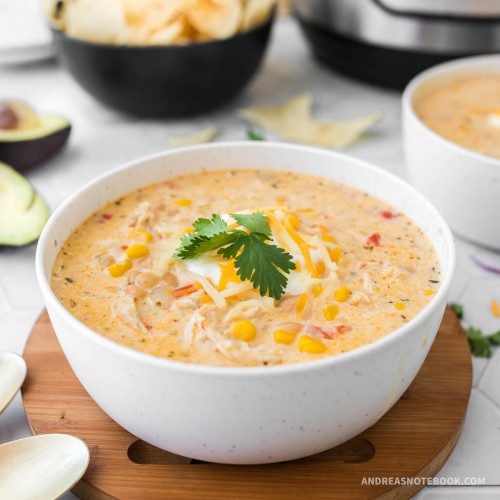 Instant Pot White Chicken Chili Andrea's Notebook